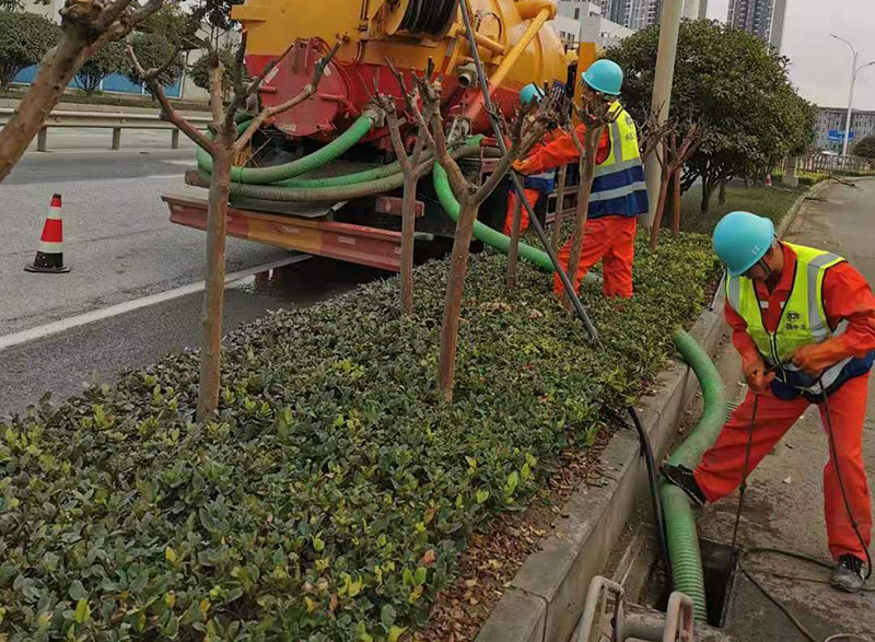 峰峰矿市政管道清淤